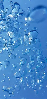 Water Liquid Blue Live Wallpaper