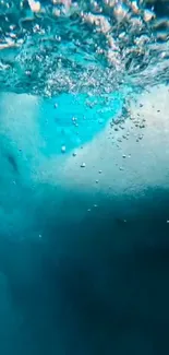 Water Liquid Blue Live Wallpaper