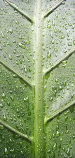 Water Plant Leaf Live Wallpaper