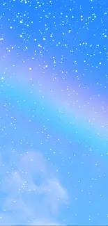 Water Sky Blue Live Wallpaper