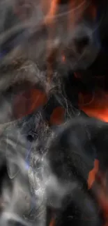 Water Sky Fire Live Wallpaper