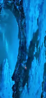 Water World Blue Live Wallpaper