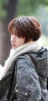 Winter Fashion Jacket Live Wallpaper
