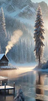 Winter Snow Nature Live Wallpaper