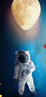 World Light Astronaut Live Wallpaper