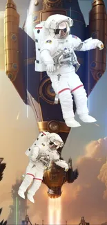 World Light Astronaut Live Wallpaper