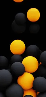 Yellow Orange Graphics Live Wallpaper